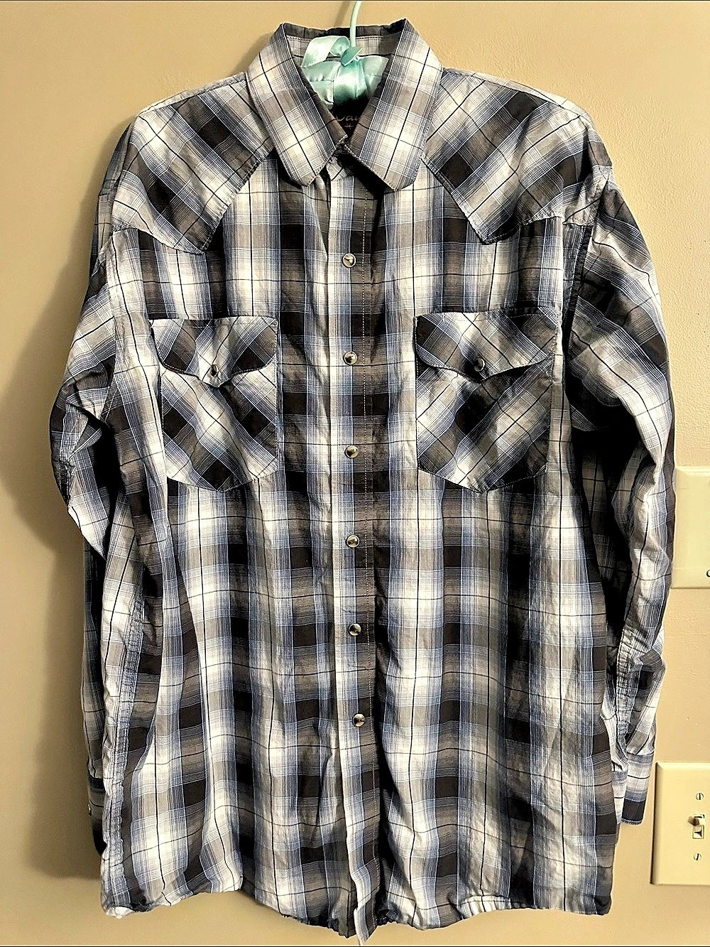 Plaid Western Shirt